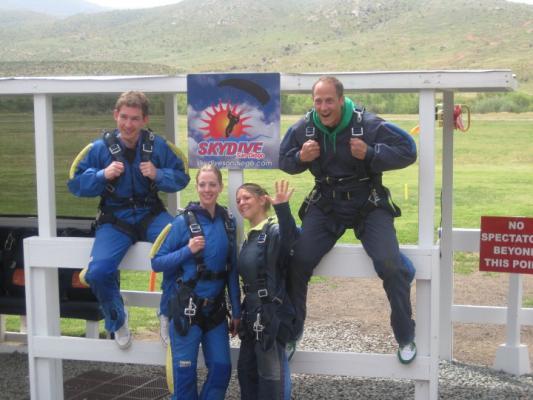 Sky-diving-activity